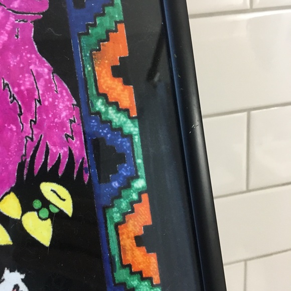 Oversized Velvet Wolf Framed Print - Picture 2 of 5